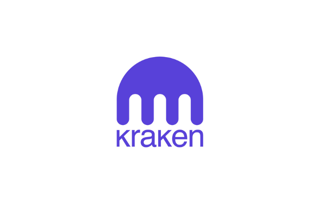 Kraken Logo on White Background Kraken Logo on White Background