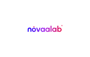 NovaaLab Logo on white background