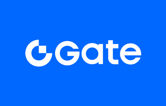 Gate Logo Blue Background